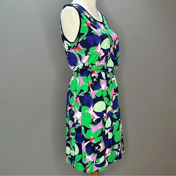 GAP colorful green navy pink soft and stretchy dress, XS. - Picture 8 of 8